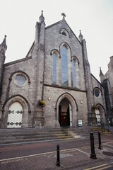 Fototapeta premium Vertical shot of St. Augustine Catholic Church in Galway, Ireland