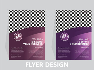 Business Flyer design template.
