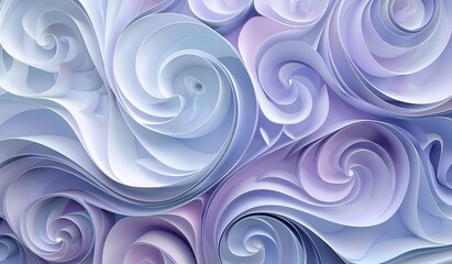 Abstract purple and blue swirl patterns wallpaper