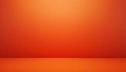 orange wall and floor