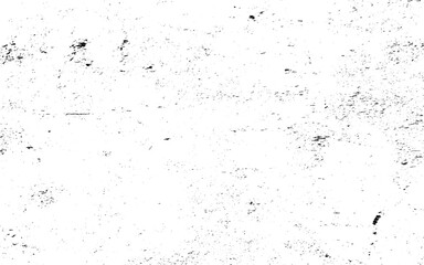Black grainy texture isolated on white background. Dust overlay. Dark noise granules. Vector design. Rusted white effect. Grunge design elements. Vector illustration.