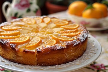 Delicious fruit cake in Amman Jordan May 2015