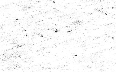 Black grainy texture isolated on white background. Dust overlay. Dark noise granules. Vector design. Rusted white effect. Grunge design elements. Vector illustration.