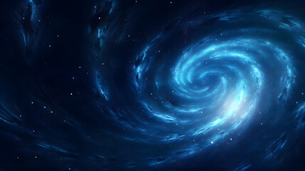 Obraz premium Digital nebula starry sky swirl abstract graphic poster web page PPT background