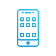 Mobile app vector icon