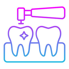 Dental Cleaning Icon