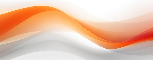 Orange gray white gradient abstract curve wave wavy line background for creative project or design backdrop background - obrazy, fototapety, plakaty