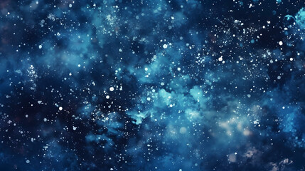 Fototapeta na wymiar Digital fantasy night sky starry sky abstract graphic poster web page PPT background