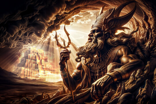 Nimrod: Bible Story Babel Tower Mighty Hunter Old Testament