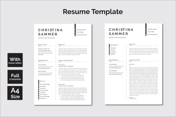 Resume template 