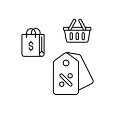 Price Tag vector icon vector icon, shopping price tag vector concept icon