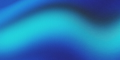 Fototapeta premium Dark Blue And Light Blue Gradient Background With Grainy Texture