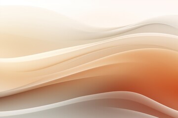 Tan gray white gradient abstract curve wave wavy line background for creative project or design backdrop background