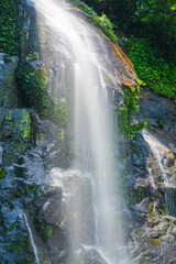Baihualing Waterfall in Qiongzhong, Hainan, China