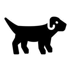 dog pet animal icon