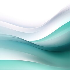 Teal gray white gradient abstract curve wave wavy line background for creative project or design backdrop background