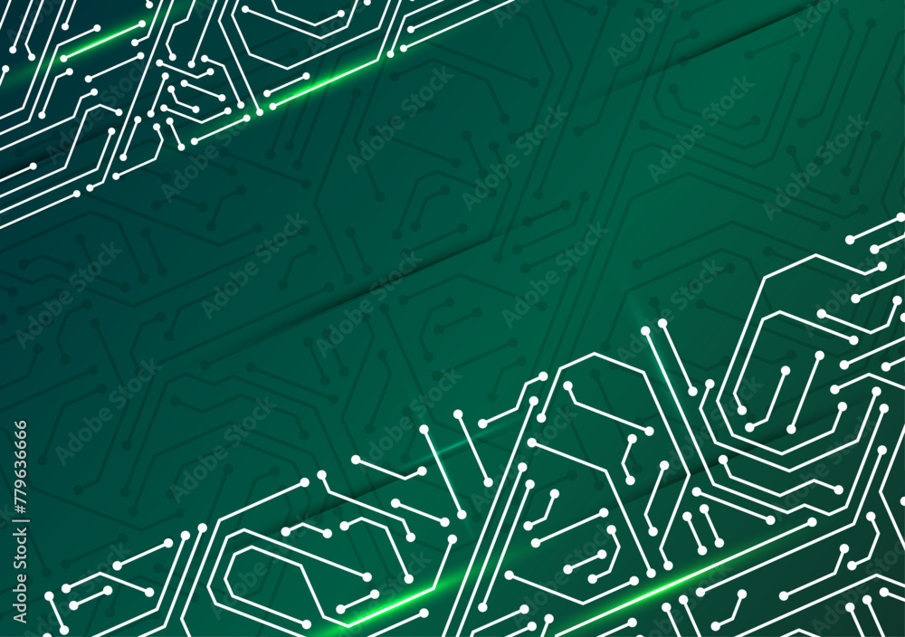 Aufkleber technology background color vector for web and design