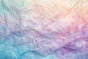 Fototapeta premium Colorful crumpled paper background