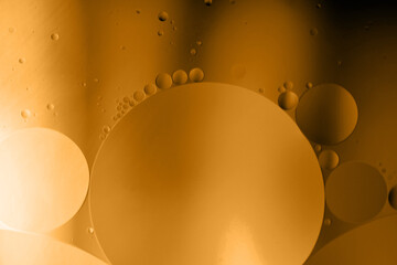 Bronze Orange Abstract Creative Background Design