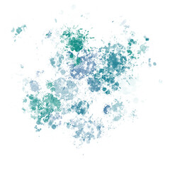 Abstract splashes, drops, stains, colorful, png, transparent background, cards, decoration, banner, creative, decor