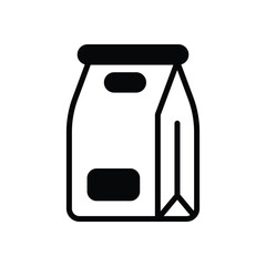 Take away vector icon