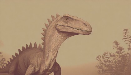 Vintage dinosaure