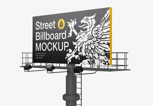 Outdoor Billboard Mockup