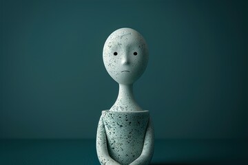 Obraz premium Obsessive compulsive personality disorder concept