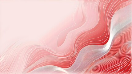 Gentle Blush Pink Background with Minimalistic Lines: Subtle Simplicity, Hand Edited Generative AI - obrazy, fototapety, plakaty