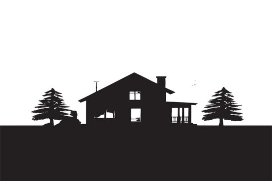 home or house black vector image texture on white background. vector illustration to print for commercial use. EPS 10