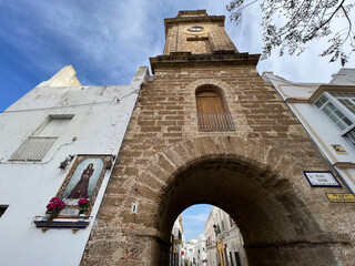 Old town of chiclana de la frontera