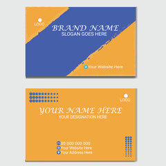 modern creative business card and name card,horizontal simple clean template vector design, layout in rectangle size.

