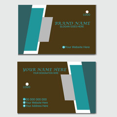 modern creative business card and name card,horizontal simple clean template vector design, layout in rectangle size.

