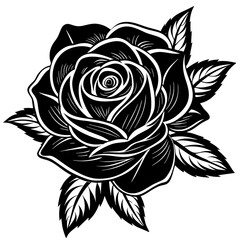 Flower vector illustration.


