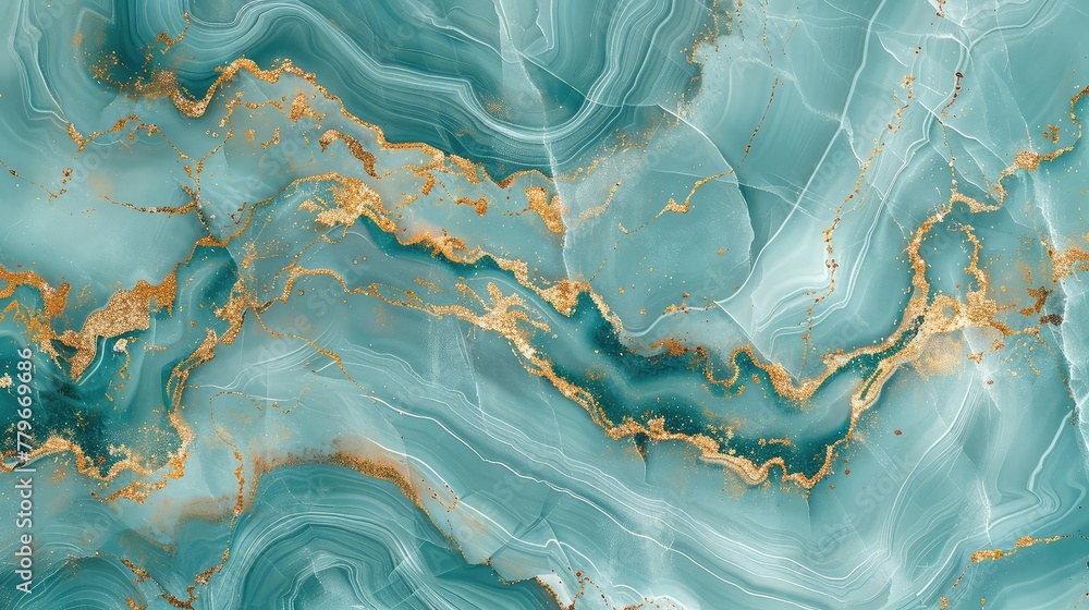 Wall mural abstract texture background with golden lines