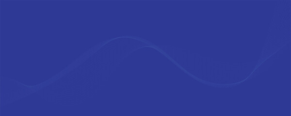 Abstract vector background with blue wavy lines. Blue wave background. Blue lines vector illustration. Curved wave. Abstract wave element for design.
