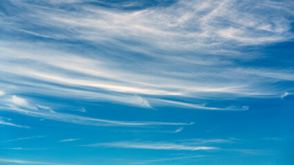 soft clouds and blue sky background