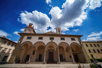 Obraz premium Basilica of Santa Maria all'Impruneta, in Tuscany, Italy