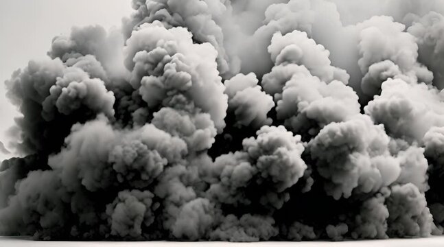 Cumulonimbus clouds billow over the mountain range, creating a dramatic scene.