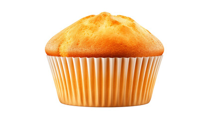 muffin isolated on transparent background cutout