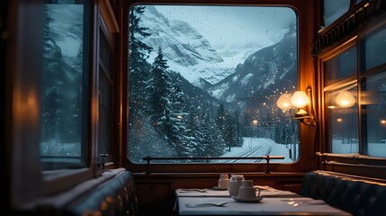 Frosty Railway Expedition./n