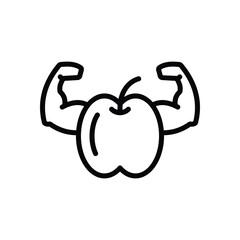 Healthy Food vector icon