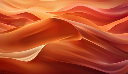 Obraz premium Abstract warm-toned wave patterns for contemporary design