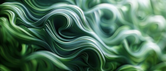 Forest Fluidity: Macro shots reveal the calming flow of fir foliage. - obrazy, fototapety, plakaty