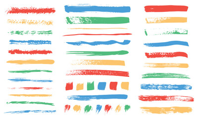 Brush Elements for note-taking, highlighting, and underlining in Hand drawn-style text.