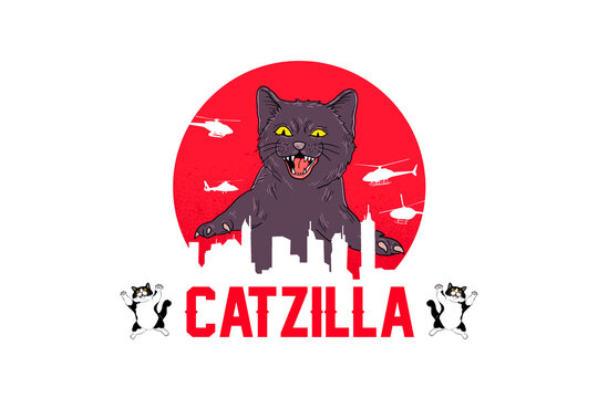 Catzilla (PNG 10800x7200)