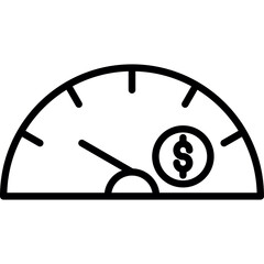 Speedometer Icon
