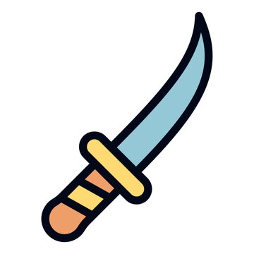 Knifes filled line icon