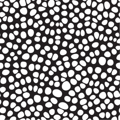 Collection of abstract vector smooth geometric black and white patterns. Background template collection of polygonal cell voronoi lines, science, and interior design.