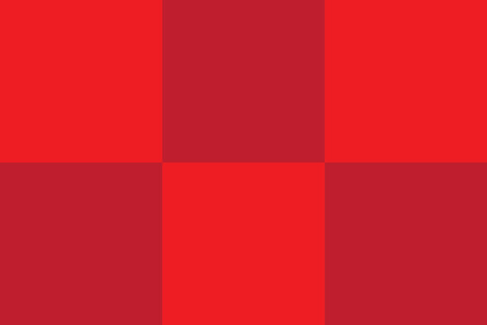 Red background with red rectangles.